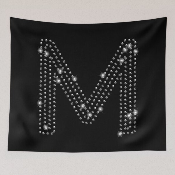 Item preview, M studded letter designed and sold by Kamiri.