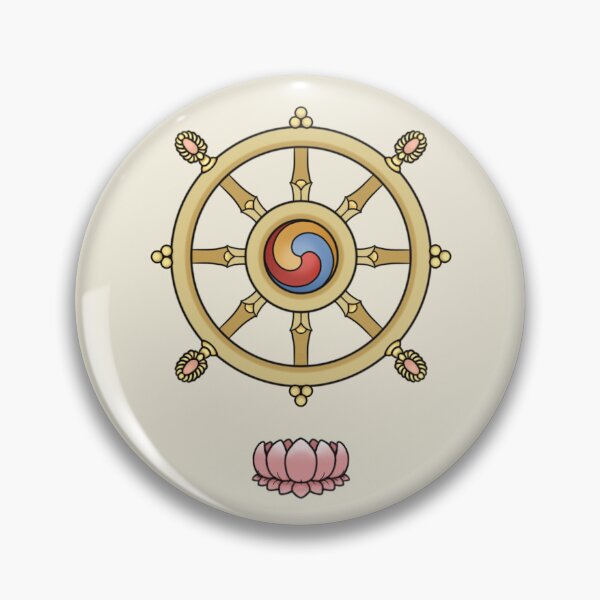 Item preview, Wheel Of Dharma Auspicious Symbol Of Buddhism  designed and sold by ViewerEqualsPhoton.