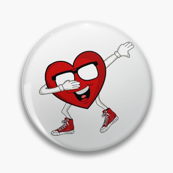 Item preview, Heart Dabber| Cute & Funny Valentines tee designed and sold by Nfty-Planet01.