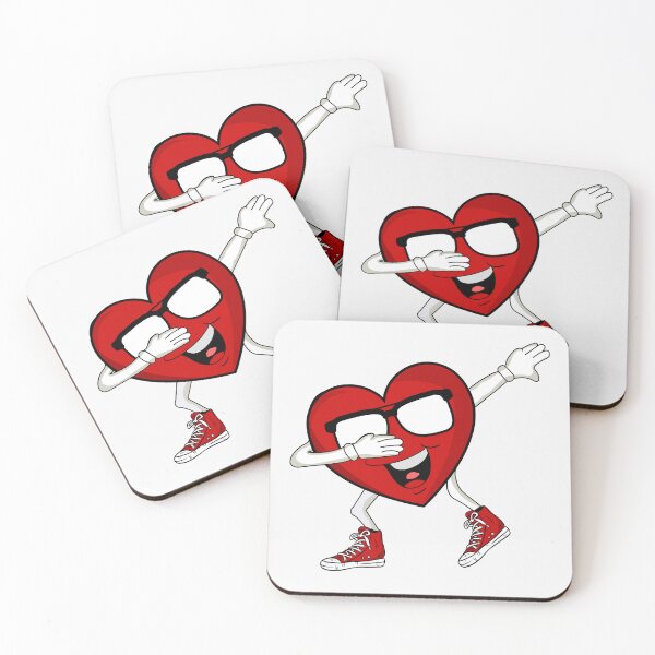 Item preview, Heart Dabber| Cute & Funny Valentines tee designed and sold by Nfty-Planet01.