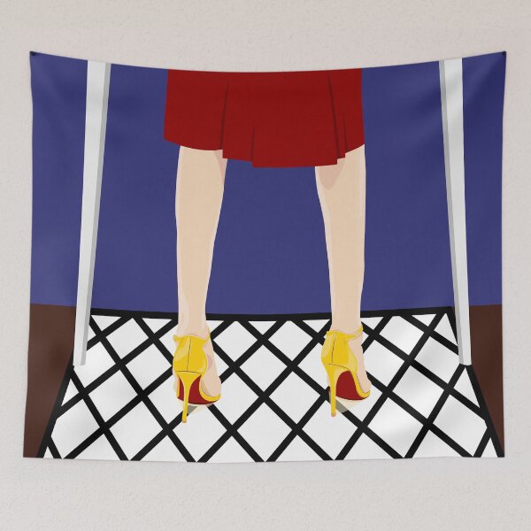 Item preview, Red Skirt and Yellow High-heels designed and sold by Moyanana.