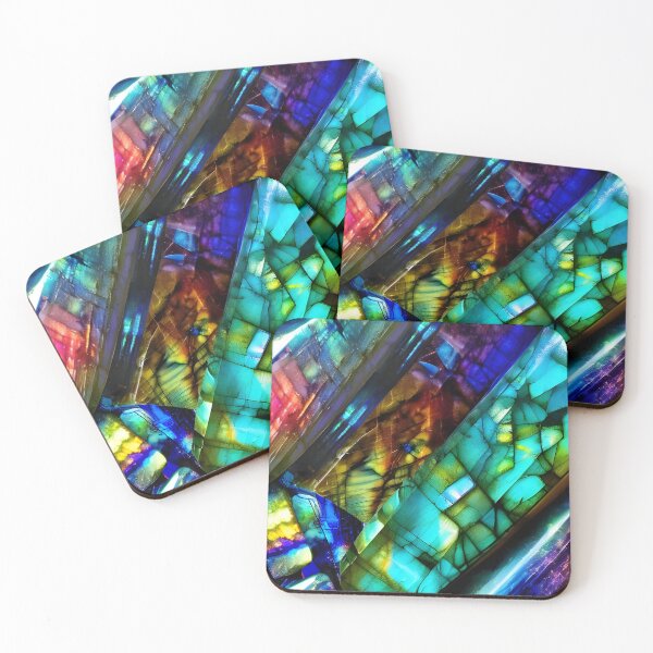 Item preview, Geology 101 Part Three vibrant rocks Abstract art designed and sold by Glimmersmith.