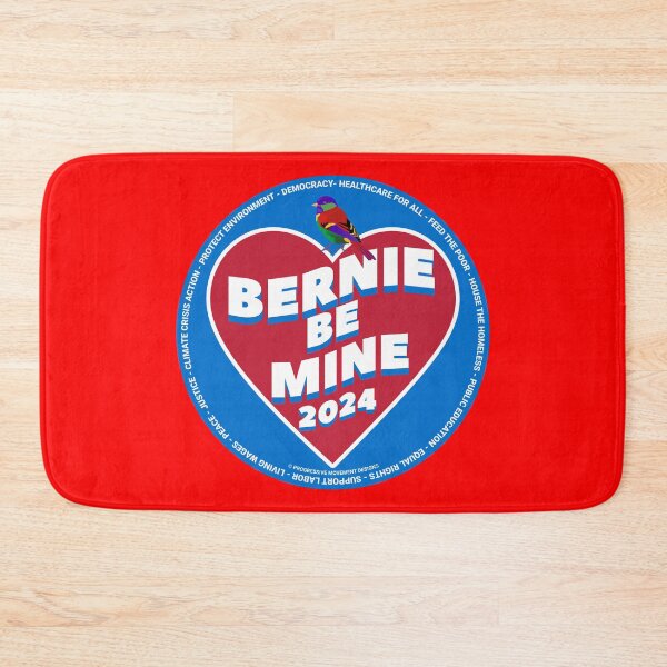 Item preview, PMD00372 Progressive Movement Designs Bernie Be Mine for any day or Valentines Valentine for progressives Bernie Sanders supporter  designed and sold by ProgressiveLeft.