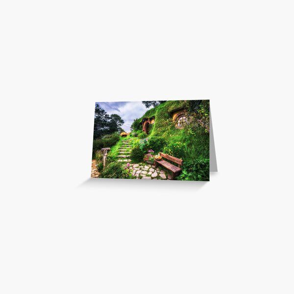 bilbo baggins home Greeting Card