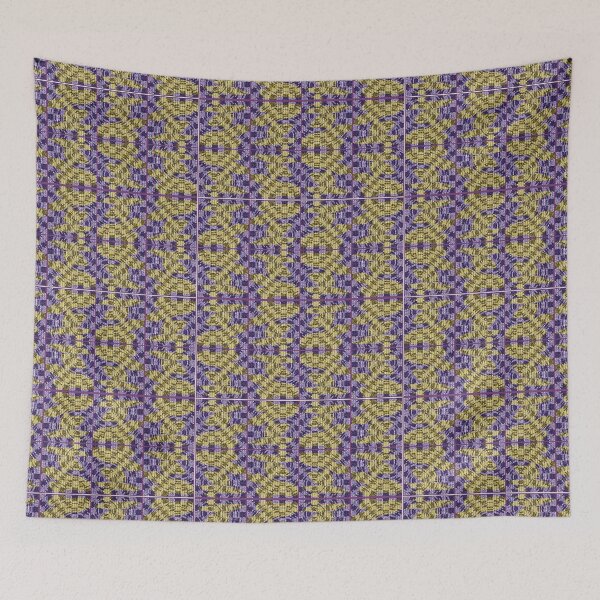 Item preview, Purple and Gold quilt design designed and sold by compugraphd.