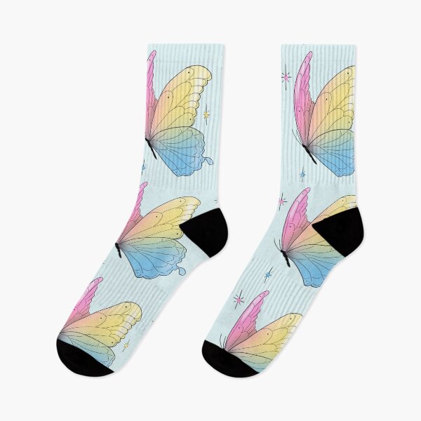 Item preview, subtle pansexual butterfly designed and sold by atlasbackache.