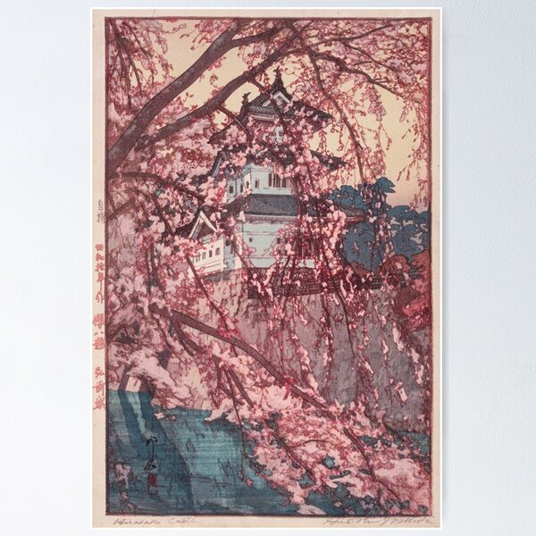 Item preview, Hirosaki Castle - Yoshida Hiroshi designed and sold by Mr-Raindrop.