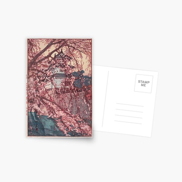 Hirosaki Castle - Yoshida Hiroshi Postcard