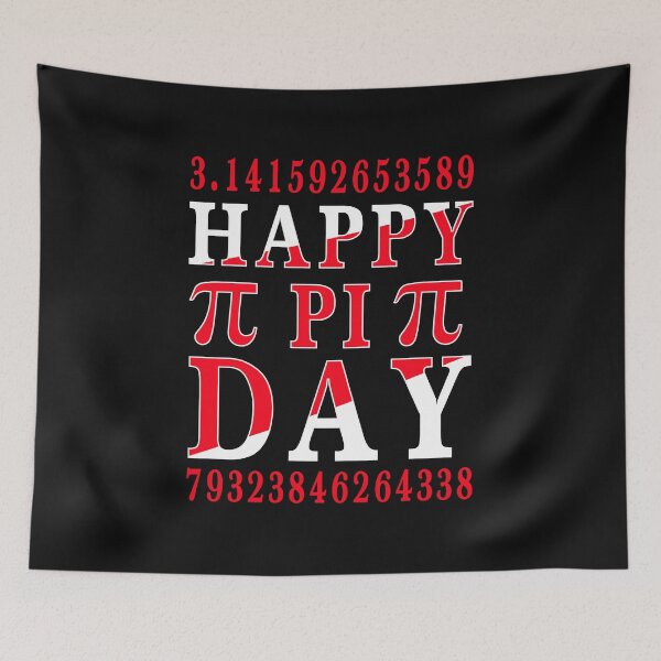 Item preview, Happy pi day, Pi, π, spiral, Science, Mathematics, Math, Irrational Number, Sequence designed and sold by RaselStyleHub.