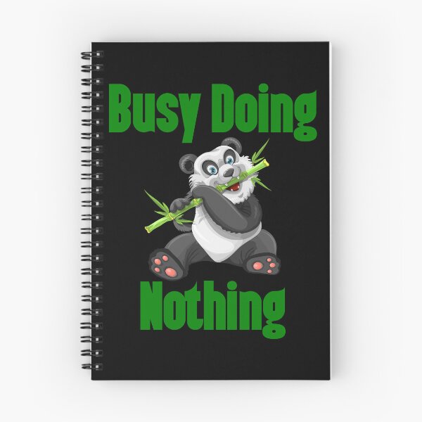 Item preview, Busy Doing Nothing Panda designed and sold by Uvogin2099.