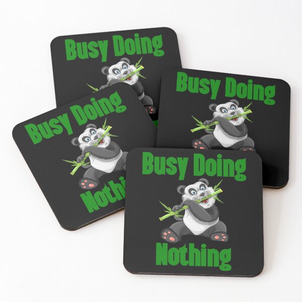 Item preview, Busy Doing Nothing Panda designed and sold by Uvogin2099.