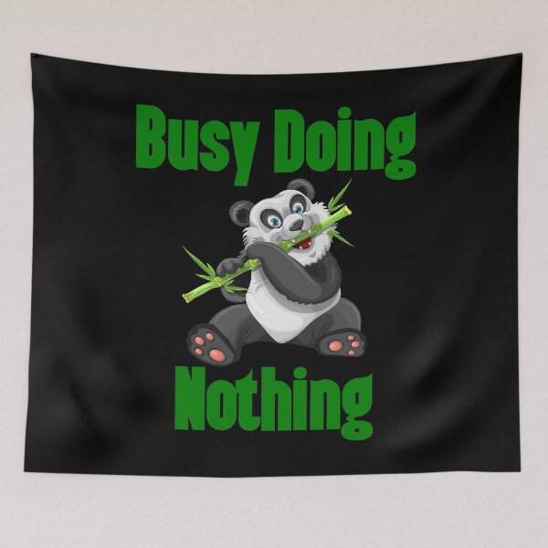 Item preview, Busy Doing Nothing Panda designed and sold by Uvogin2099.