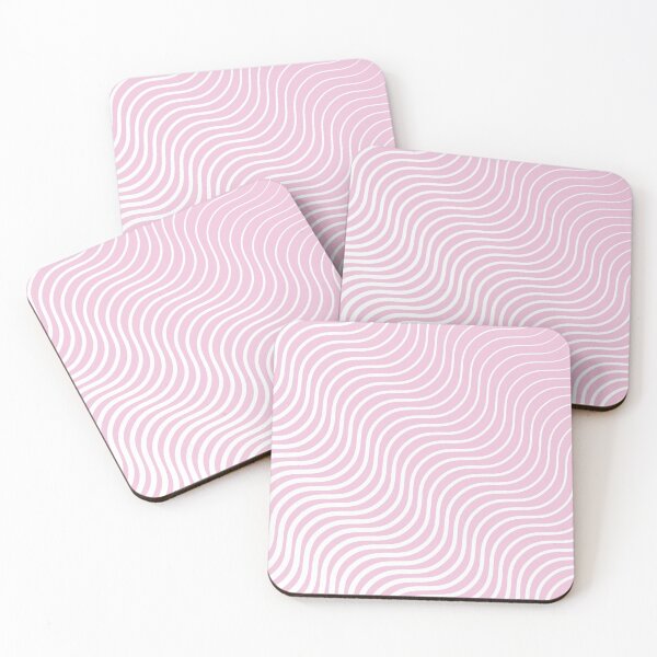 Item preview, Whisker Pattern - Light Pink & White #308 designed and sold by Natural Collective.
