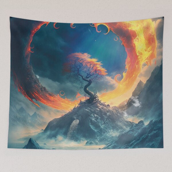 Item preview, Strong Roots - Tree of Fire designed and sold by SymonBeen.