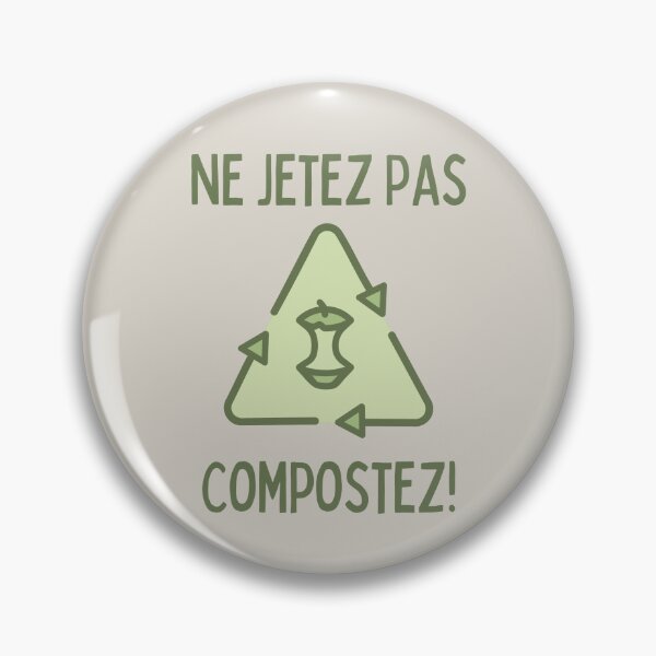 Item preview, Ne Jetez Pas Compostez - French Make Compost Not Trash designed and sold by Sophie’s Tees.