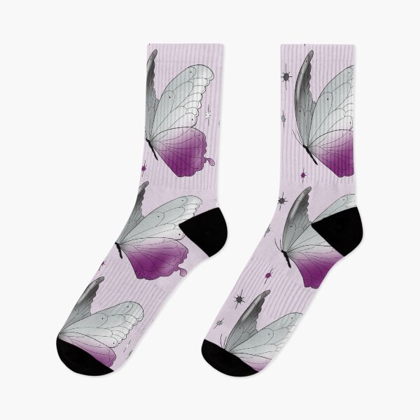 Item preview, Subtle asexual butterfly designed and sold by atlasbackache.