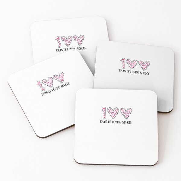 Item preview, Hearts 100 Days of Loving School 100th Day of School Teacher designed and sold by jounior ⭐⭐⭐⭐⭐.