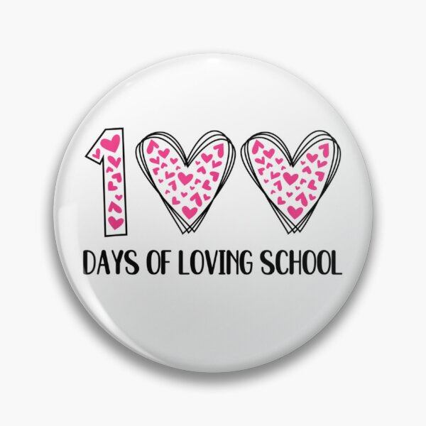 Item preview, Hearts 100 Days of Loving School 100th Day of School Teacher designed and sold by jounior ⭐⭐⭐⭐⭐.