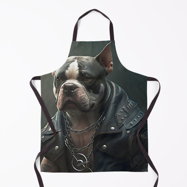 Item preview, Rebel on Wheels: An American Bully in a Motorcycle Jacket designed and sold by Digital-Dreamer.