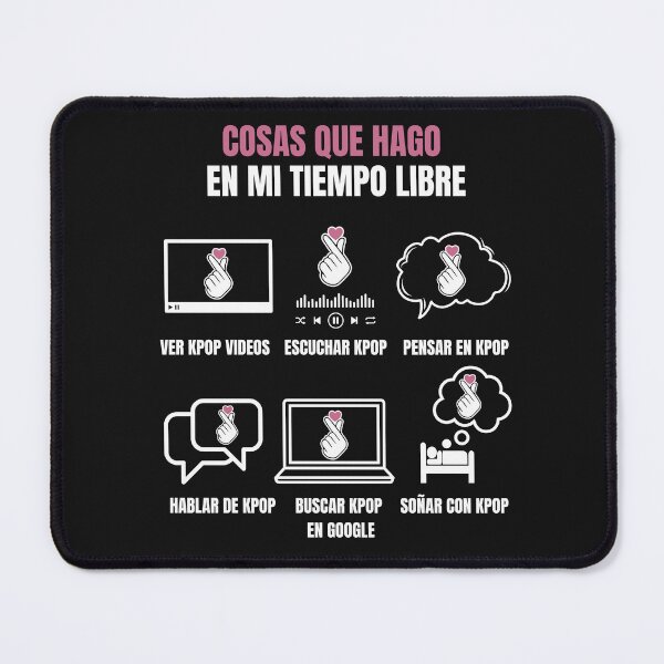 Item preview, Cosas que hago en mi tiempo libre - Kpop designed and sold by Malina3.