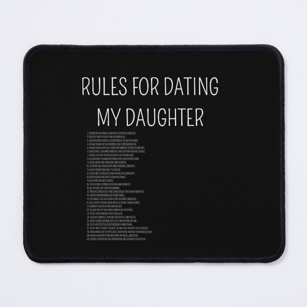 Item preview, rules for dating my daughter designed and sold by trendofstory.