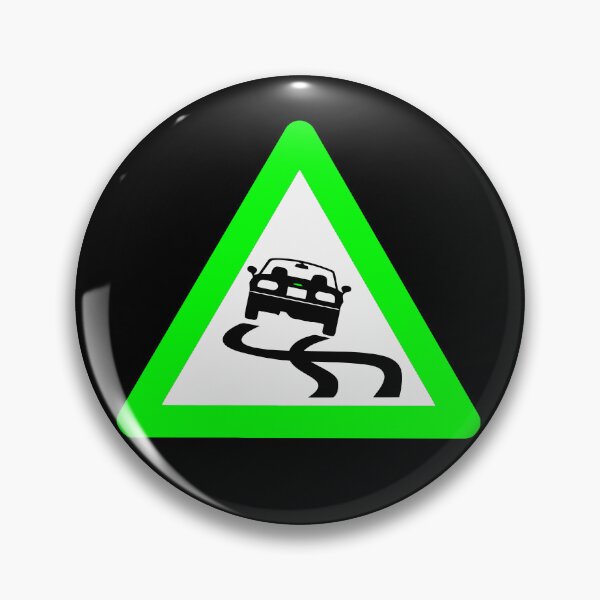 Item preview, MX-5 Drift Warning sign green designed and sold by kacangisorkali.