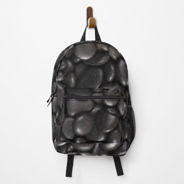 Item preview, Damp Alaskan Black River Pebbles designed and sold by visfineart.