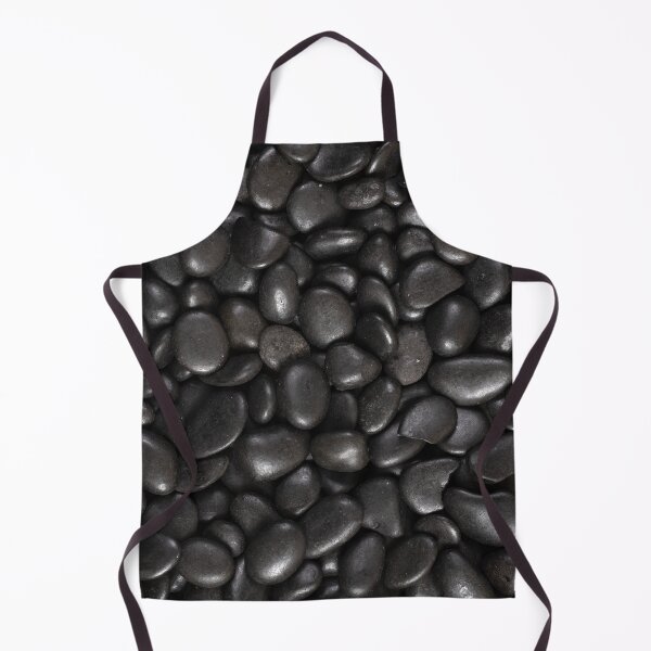 Item preview, Damp Alaskan Black River Pebbles designed and sold by visfineart.