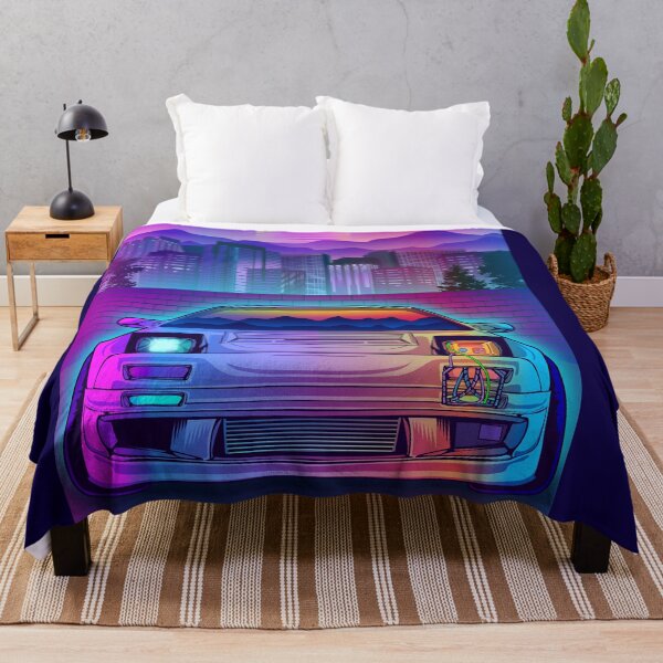 Item preview, Neon Mazda RX7 Miata Synthwave designed and sold by Ilhamqrov.