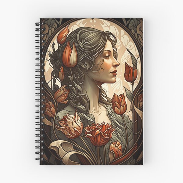 Item preview, Tulip Fever designed and sold by ArtNouveauChic.