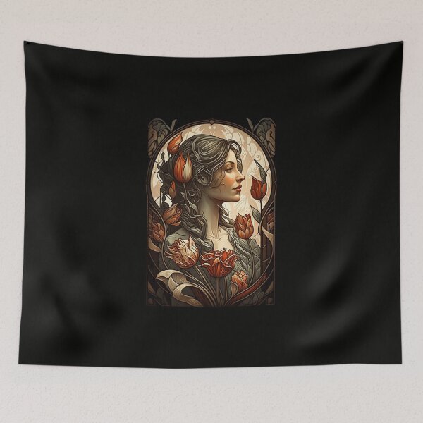 Item preview, Tulip Fever designed and sold by ArtNouveauChic.