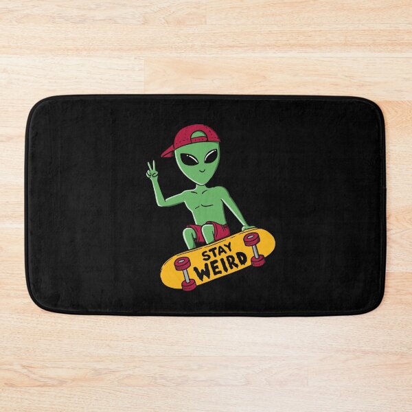 Item preview, Alien skateboard weird designed and sold by coffeeman.