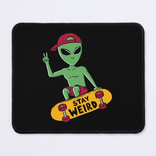 Item preview, Alien skateboard weird designed and sold by coffeeman.
