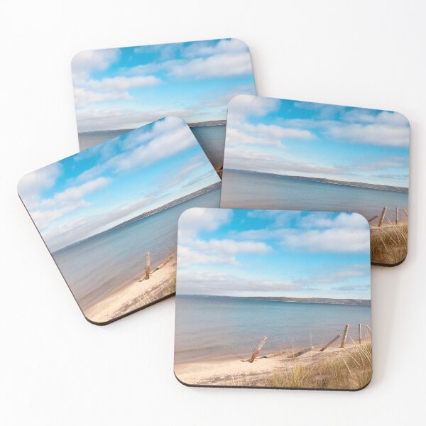 Item preview, Warm Summer Beach Day | Nature Landscape Photography designed and sold by Jacqueline Elise.