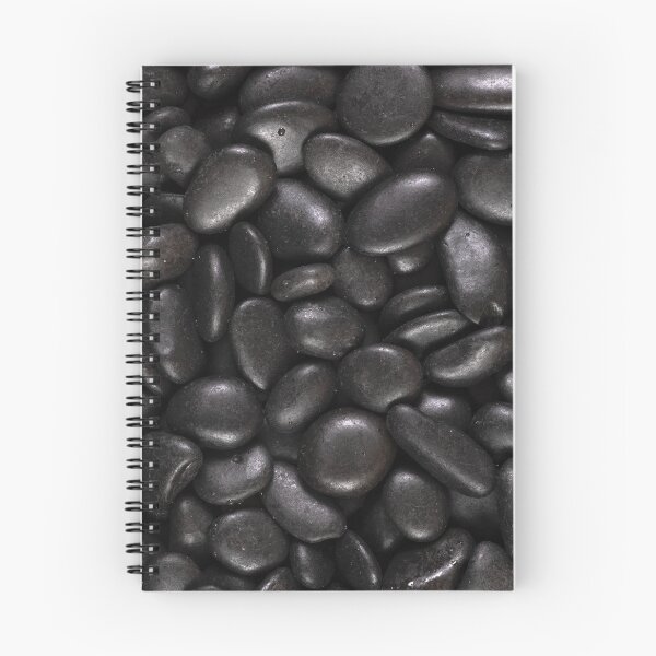 Item preview, Damp Alaskan Black River Pebbles designed and sold by visfineart.
