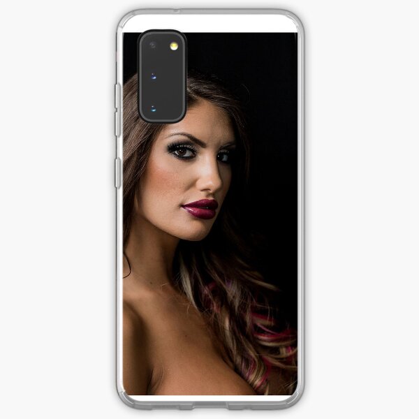 August Ames T-shirt rest in peace rip Samsung Galaxy Soft Case
