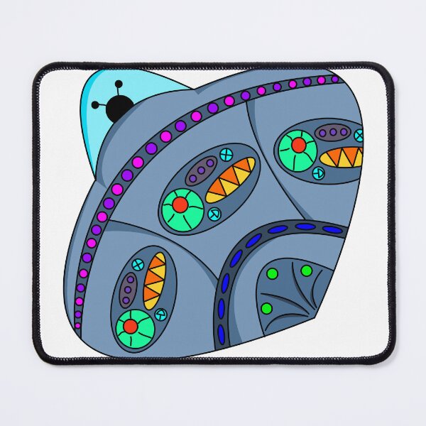 Item preview, Alien Space Ship designed and sold by alyshajones.
