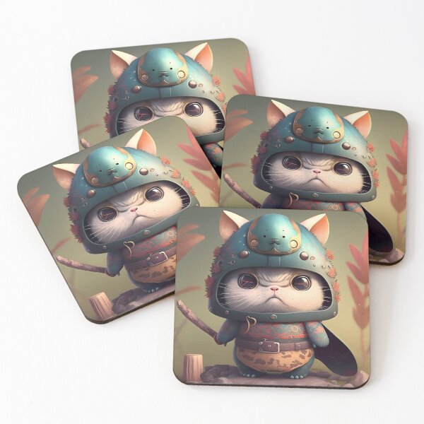 Item preview, Courageous Cats: Warriors of the Wild designed and sold by Digital-Dreamer.