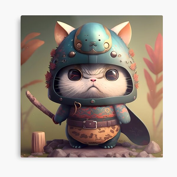 Item preview, Courageous Cats: Warriors of the Wild designed and sold by Digital-Dreamer.