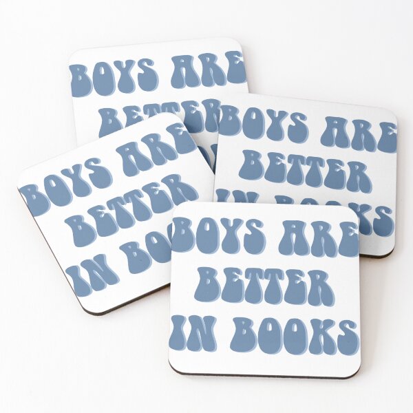 Item preview, Boys Are Better In Books designed and sold by Adyson Lee.