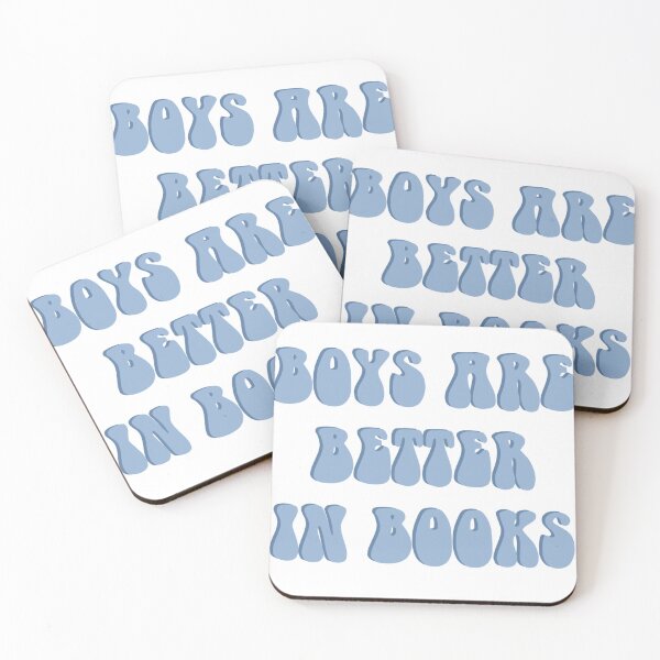 Item preview, Boys Are Better In Books designed and sold by Adyson Lee.