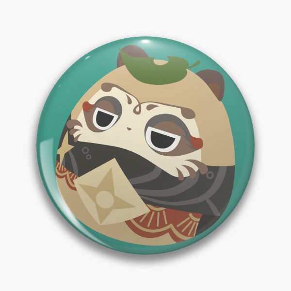Item preview, Sayu's Daruma Muji-Mujio - Genshin Impact designed and sold by lauloudesigns09.