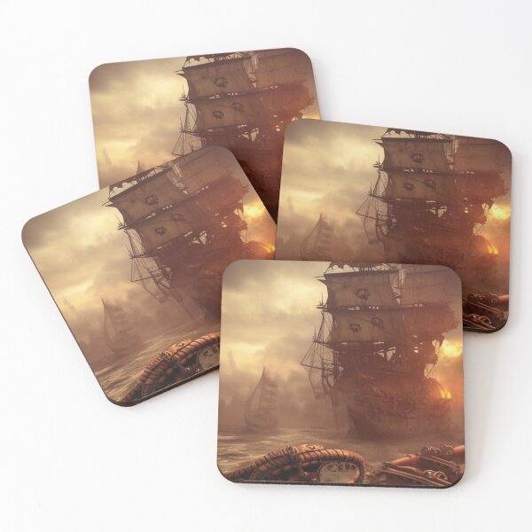 Item preview, pirate attack designed and sold by PariaArt.