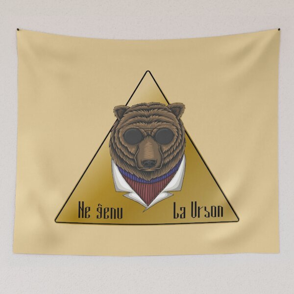 Item preview, Ne ĝenu La Urson designed and sold by Zebastjan Johanzen.