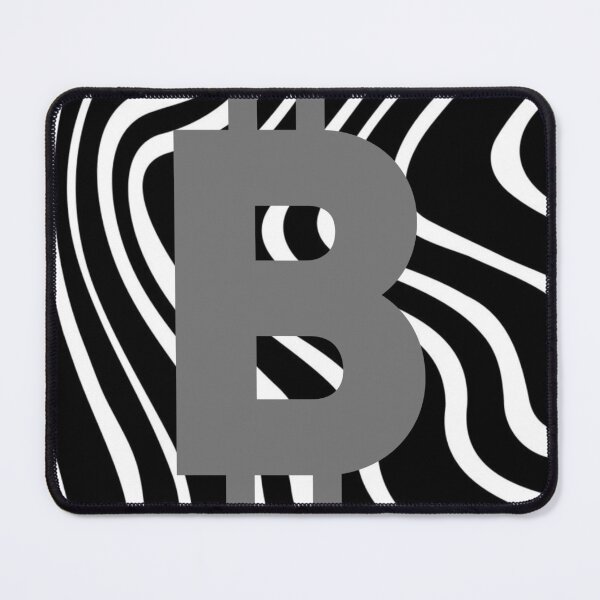 Item preview, Bitcoin Black And White designed and sold by RedSparkle.