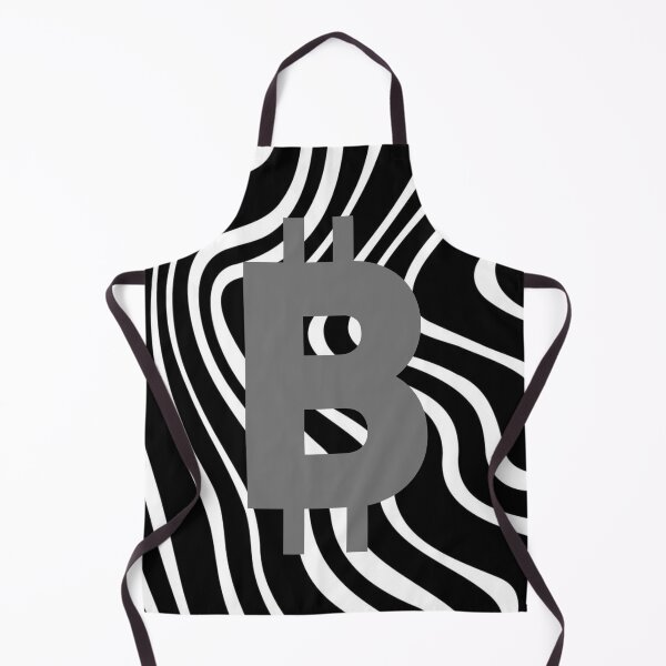 Item preview, Bitcoin Black And White designed and sold by RedSparkle.