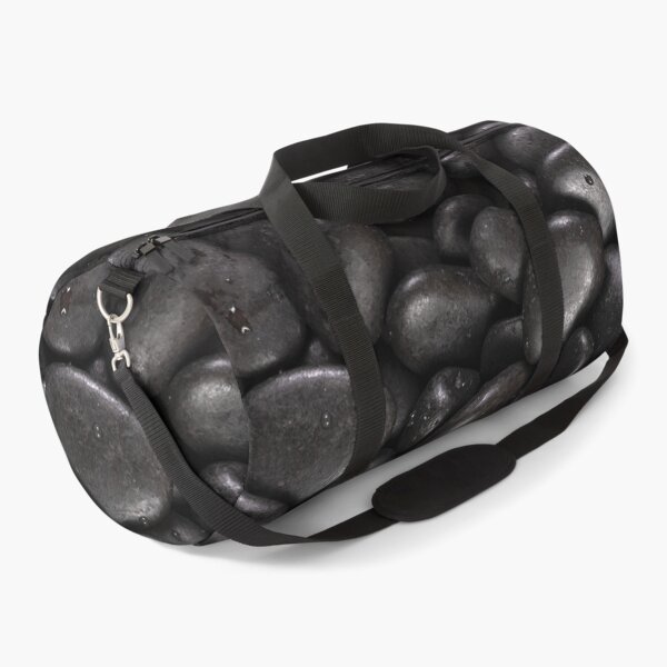 Item preview, Damp Alaskan Black River Pebbles designed and sold by visfineart.