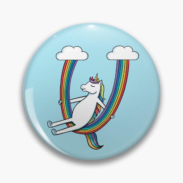Item preview, Unicorn and rainbow swing designed and sold by coffeeman.