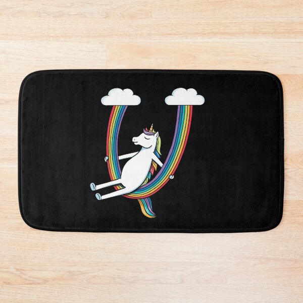 Item preview, Unicorn and rainbow swing designed and sold by coffeeman.