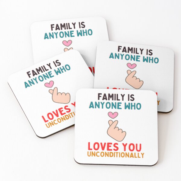 Item preview, Family Is Anyone Who Loves You Unconditionally - For All Family Lovers designed and sold by Designs-360-.